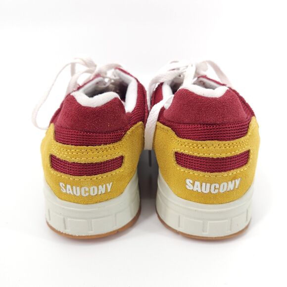 Saucony Red and Yellow Athletic Sneakers - Picture 6 of 9